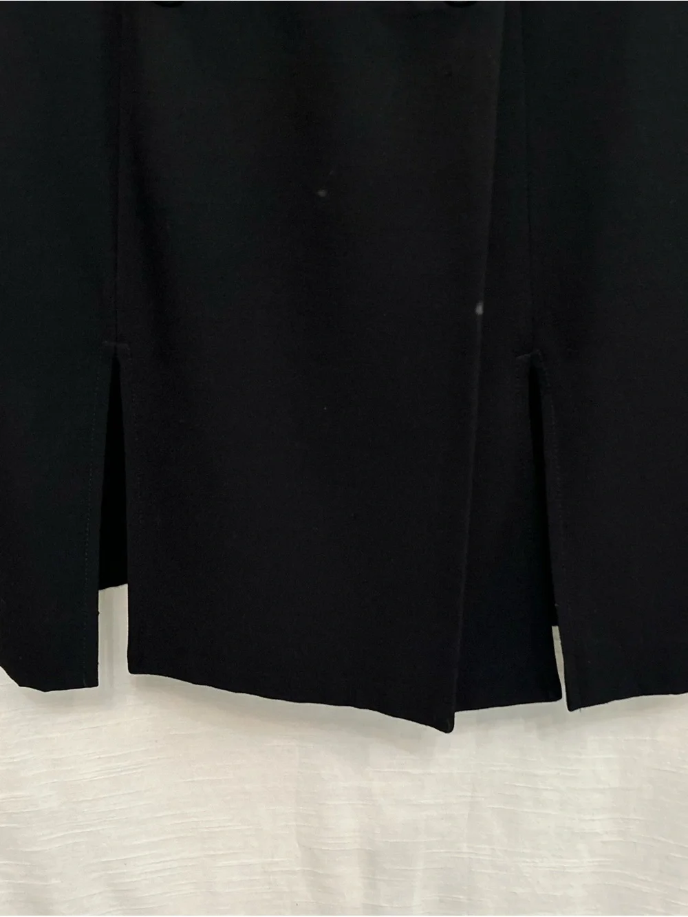 Danny & Nicole Black Double Breasted Nautical Sailor Dress with Stripe Collar - Picture 7 of 10